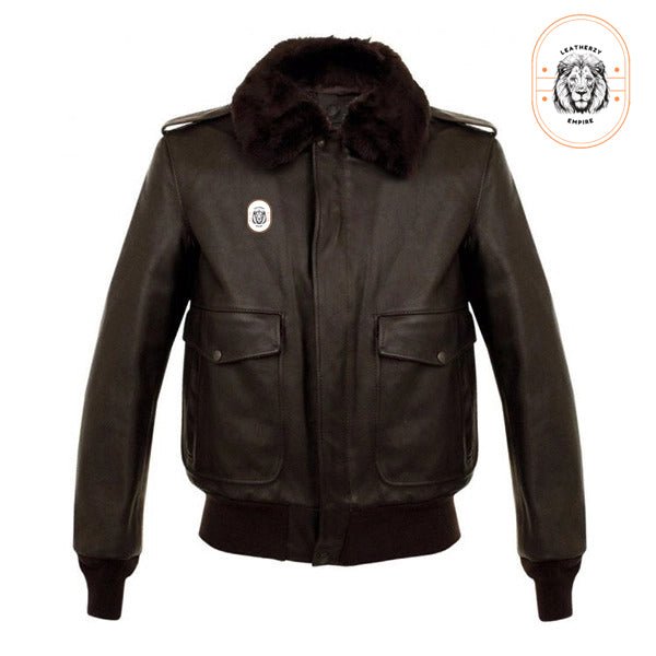 Leatherzy Empire Aurum Men’s Brown Leather Jacket – Premium Fit - Image 4